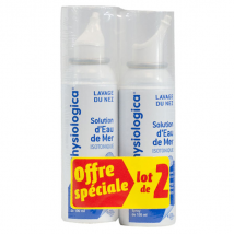 Gifrer Physiologica Spray Eau de Mer Isotonique Lot de 2 x 100ml