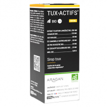 Aragan Synactifs TUX Actifs Sirop toux 12 ans et plus 125ml