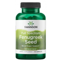 Swanson Semilla De Fenogreco 610Mg 90 Cápsulas