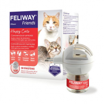 Feliway Friends Difusor + Recambio 30 Días Convivencia Gatos