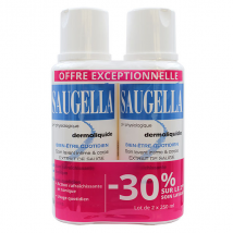Saugella Dermoliquide Soin lavant hygiène intime femmes Sauge - 2x250ml