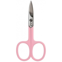 Plic Tijeras de Manicura Color Rosa 100% inox