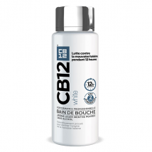 CB12 White Bain de bouche dents blanches 12h d'haleine fraîche - 250 ml