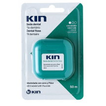 Kin Fio Dental 50 metros com Cera e Flúor