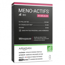 Aragan - Synactifs - Menoactifs - Ménopause - Pollen BIO - 30 gélules