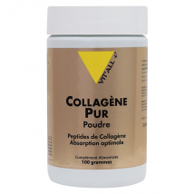 Vit'all+ Collagène Marin Hydrolysé Pur Français Poudre goût neutre - 100g