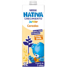 Nestlé Nativa Junior Cereais Crescimento + 3 Anos 1L