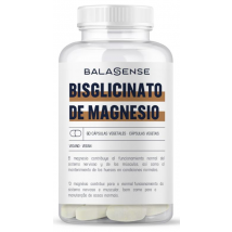 Balasense Bisglicinato de Magnesio 60 Cápsulas Vegetales