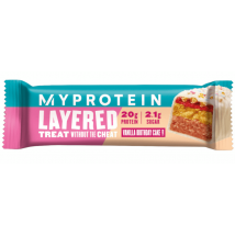 Myprotein Layered Protein Bar Gâteau d'anniversaire à la vanille 60 gr