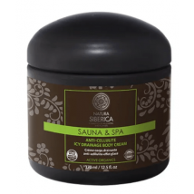 Creme Corporal Anticelulítico Drenante Gelado Natura Siberica Sauna&Spa 370 ml