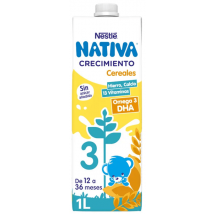 Leite de Crescimento Nativo 3 Cereais 1 L