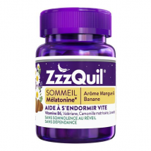 ZZZQUIL Sommeil Mangue - Banane 30 gommes