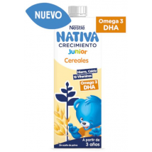 Nestlé Nativa Crecimiento Junior Cereales + 3 años 1L
