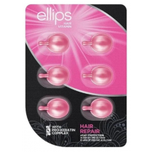 Ellips Vitamina Capilar Tratamiento Pro-Keratina Rosa 6 uds