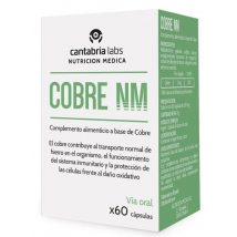 Nutrición Médica Cobre NM 60 Cápsulas