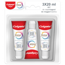 Colgate Total Original Pasta de Dentes 3x20 ml