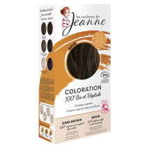Les Couleurs de Jeanne Coloration Végétale Brun Bio 100g Vegan