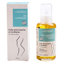 Haut-Ségala Huile Amincissante et Tonifiante 100ml Bio pour Peau Normale, Peau Sèche à Très Sèche