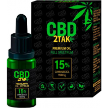 Cbd-2Tak 15% Premium Oil Full Spectrum 1500Mg Cannabidiol 10 ml