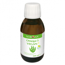 Norsan Omega-3 Vegan 2000mg Huile d'Algue 100ml