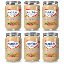 Nutribén Potito Menestra de Cordero +6m 6x235 gr
