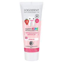 Logona Hygiène Bucco-Dentaire Dentifrice Gel Happy Kids Fraise Bio 50ml