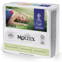 Moltex Pure&Nature Pañales Talla 6 XL 17-28Kg 35Uds
