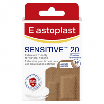 Elastoplast Pansements Sensibles Peaux Métisses 20 pansements