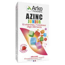 Arkopharma Azinc Vitalité Junior Goût Fraise 30 comprimés