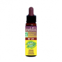 Inebios Fleur de Bach n°31 Vervain - Vervaine Bio 10ml