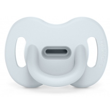 Suavinex Colour Essence All Silicone Pacifier Physiological Teat SX Pro Ballad Blue 0-6m