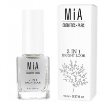 Mia Cosmetics 2 in 1 Bright Look Tratamiento Uñas 11ml