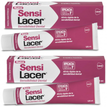 Dentifrice au fluorure Lacer SensiLacer 2x125 ml