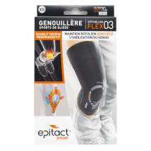 Epitact Sport Physiostrap Sports de Glisse Genouillère Taille XS - Fermée, Sport, Souple -