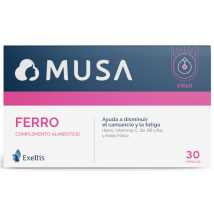 Musa Ferro 30 Cápsulas