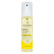 Alvadiem Soin du Corps Huile Sèche Nutri-Confort Nourrissante et Sublimante 100ml pour Peau Sèche à Très Sèche