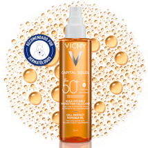 Vichy Capital Soleil Invisible Cell Protect Oil SPF50+ 200 ml