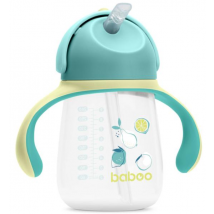 Baboo Vaso de Aprendizaje con Pajita Lagoon Fiesta +9m 260 ml