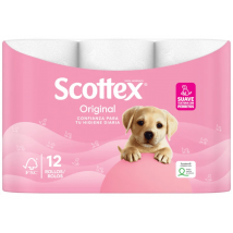 Papel Higiênico Scottex Original 12 unidades