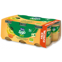 Hero Solo Barattoli di Pera, Banana e Carota ECO +4m 6x120 gr