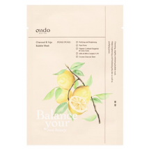 Ondo Beauty 36.5 Charcoal & Yuja Bubble Mask 1 ud
