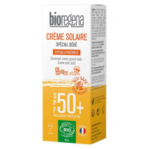 Bioregena Crème Solaire Bébé SPF50+ Bio 40ml - Cosmétique -