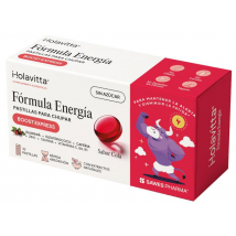 Holavitta Fórmula Energía Sabor Cola 32 Pastillas Chupar