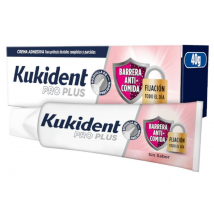 Kukident Pro Plus Barrera Anticomida sin Sabor 40 gr