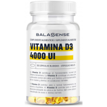 Balasense Vitamina D3 4000 UI 90 Cápsulas Blandas