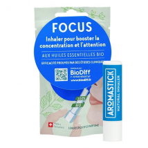 Aromastick Focus – Inhaleur d'huiles essentielles Bio – Concentration