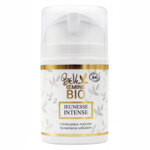 Belle Oemine Jeunesse Intense Crème Peaux Matures Bio 50ml pour Peau Normale, Peau Mature, Peau Sèche à Très Sèche