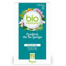 Vitavea - BioNutrisanté - Infusion Confort de la gorge - 20 sachets