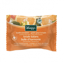 Kneipp Orange Galet pour le Bain Bulle d'Harmonie Fleurs de Tilleul 80g - Décontractant - pour Peau Normale