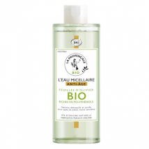 La Provençale Nettoyant et Démaquillant L'Eau Micellaire Anti-Âge Bio 400ml pour Tous Types de Peaux, Peau Sensible